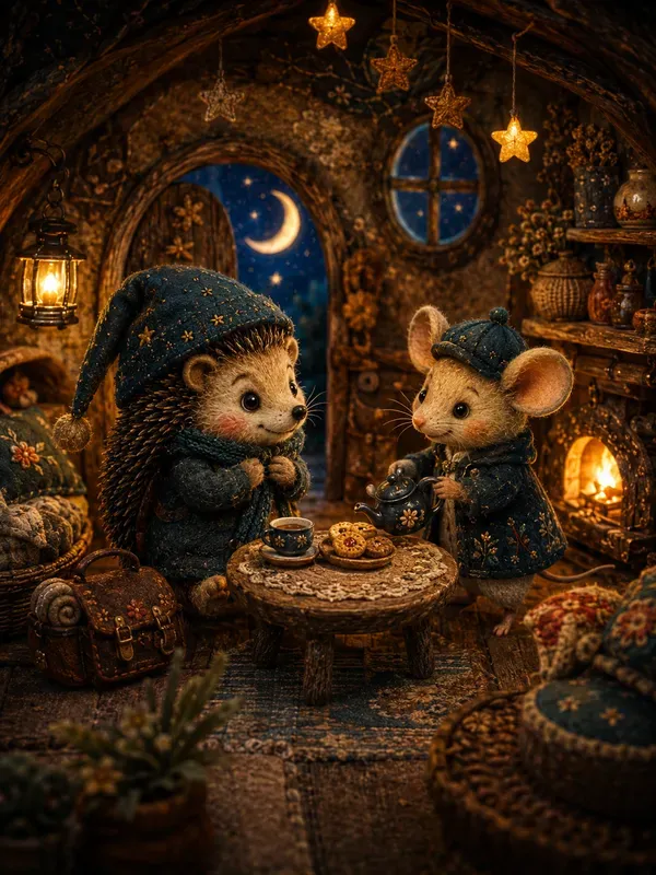 Whimsical Handmade Storybook Animal Chars