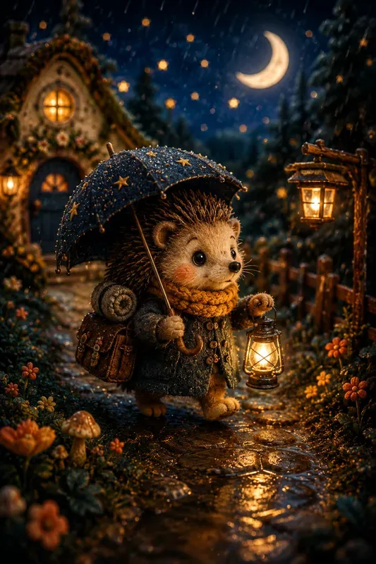 Whimsical Handmade Storybook Animal Chars