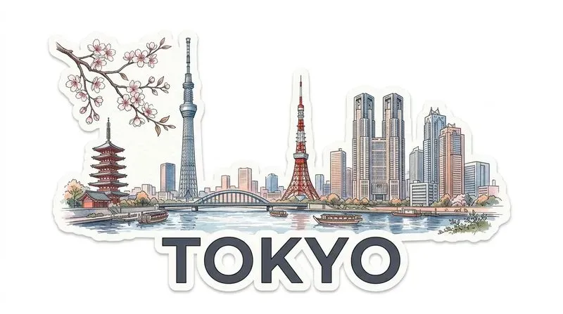 City Skyline Stickers