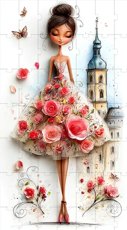 Romantic Bridal Floral Illustrations