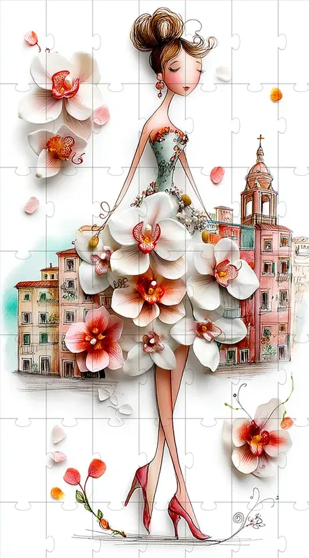 Romantic Bridal Floral Illustrations