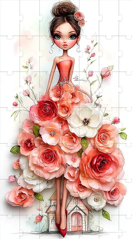 Romantic Bridal Floral Illustrations