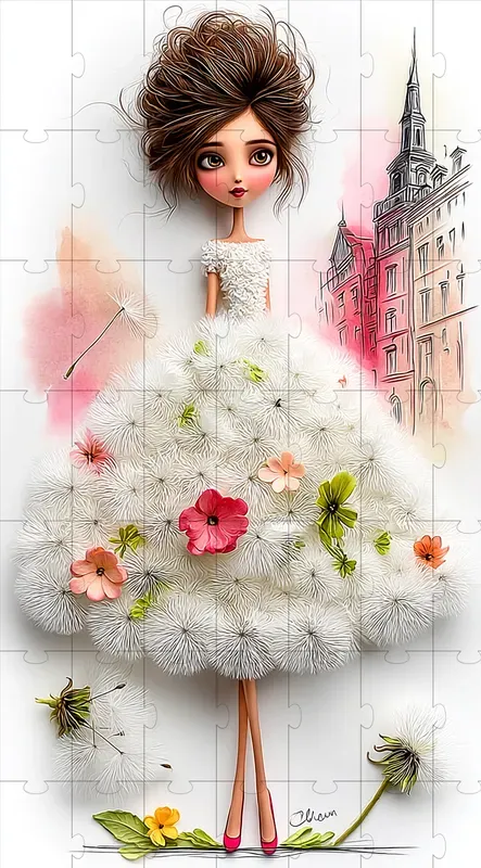 Romantic Bridal Floral Illustrations