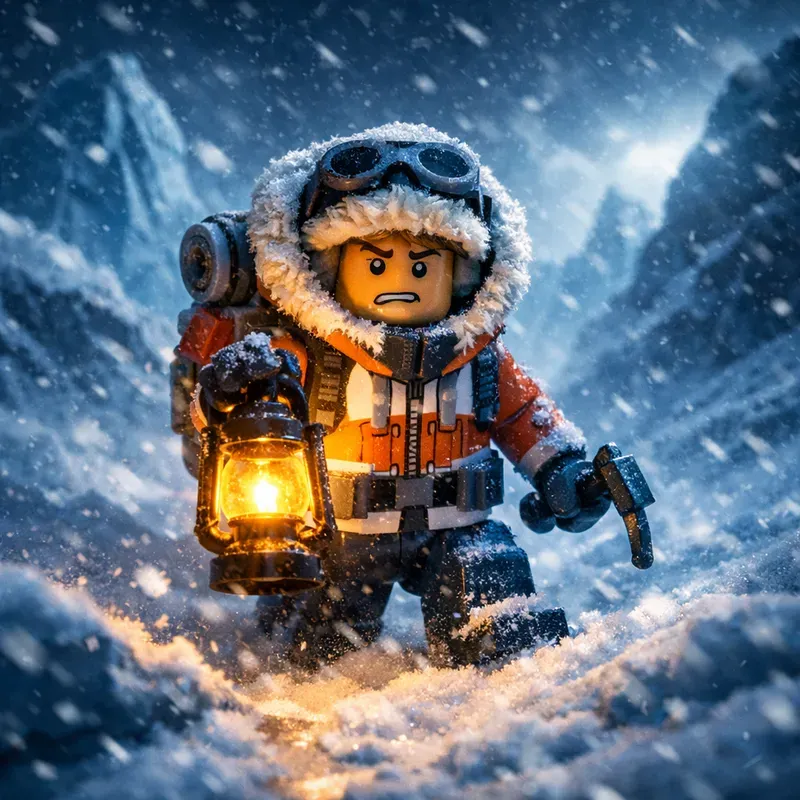 Cinematic Miniature Adventure Scenes