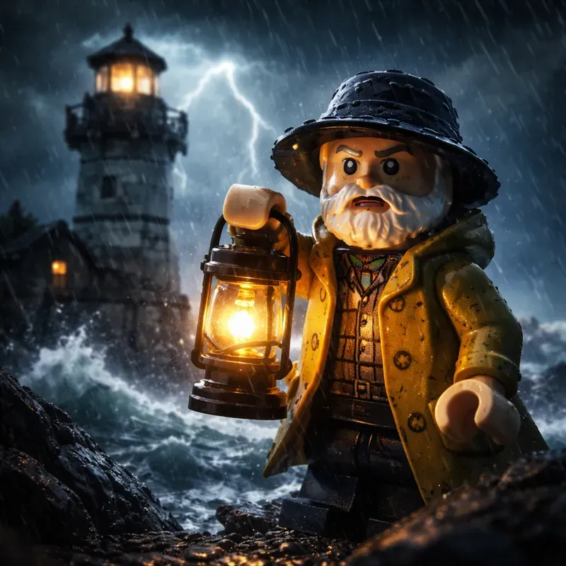 Cinematic Miniature Adventure Scenes