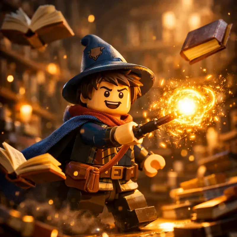 Cinematic Miniature Adventure Scenes