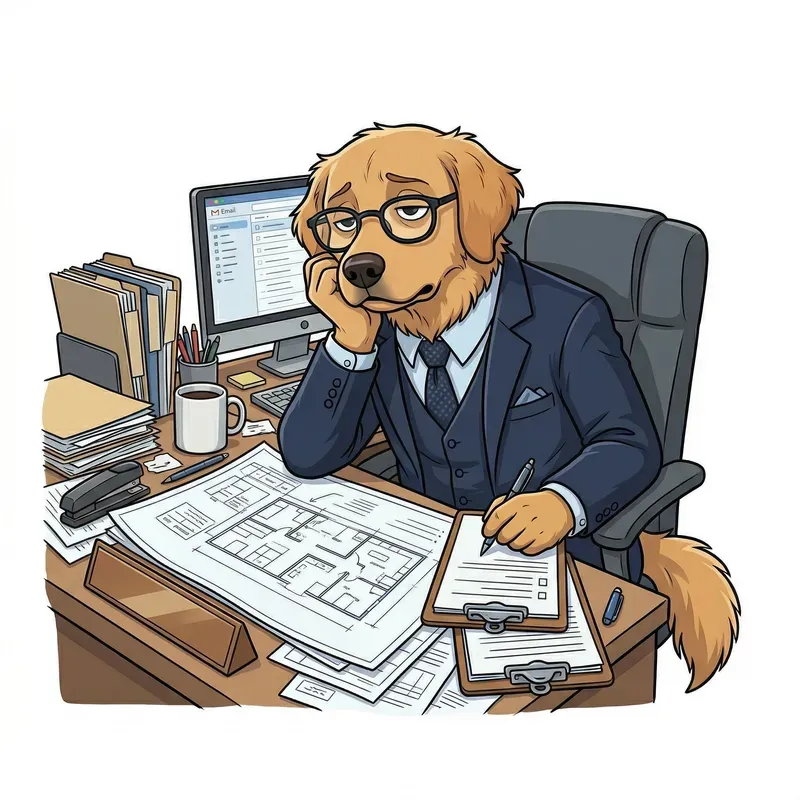 Funny Animal Office Workers