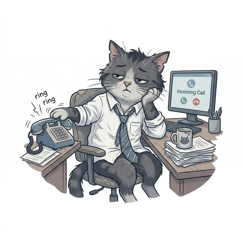 Funny Animal Office Workers