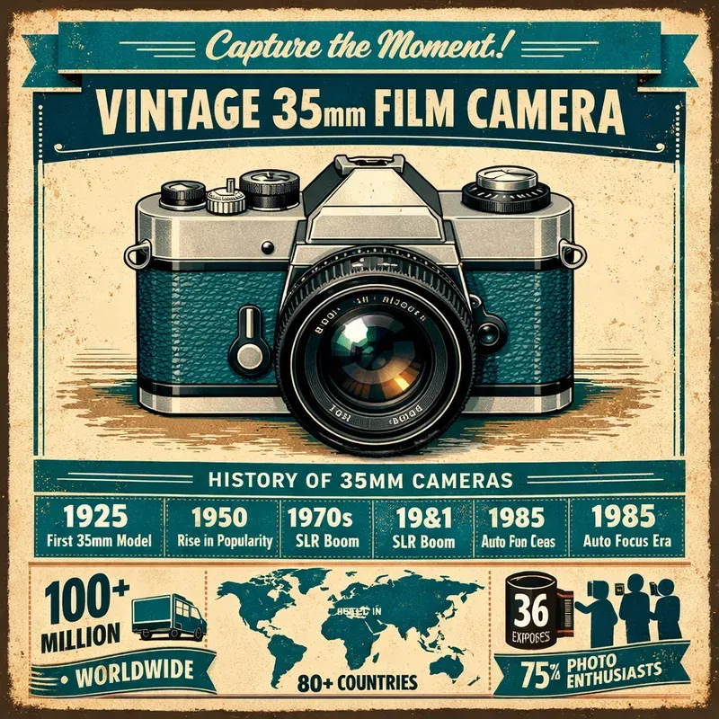 Vintage Retro Infographic Posters