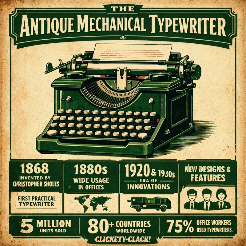 Vintage Retro Infographic Posters
