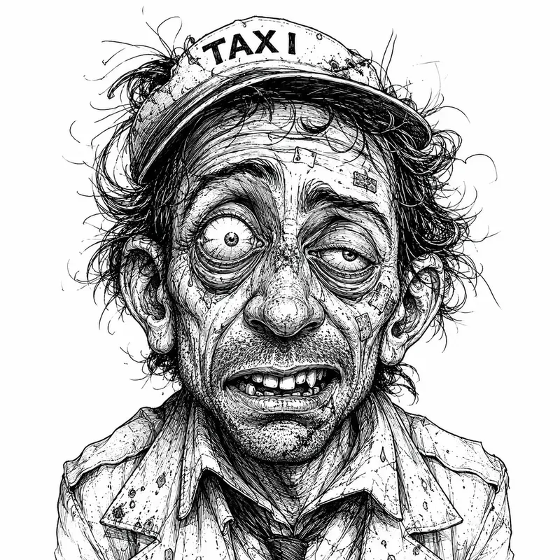 Grimy Cartoon Portrait Generator