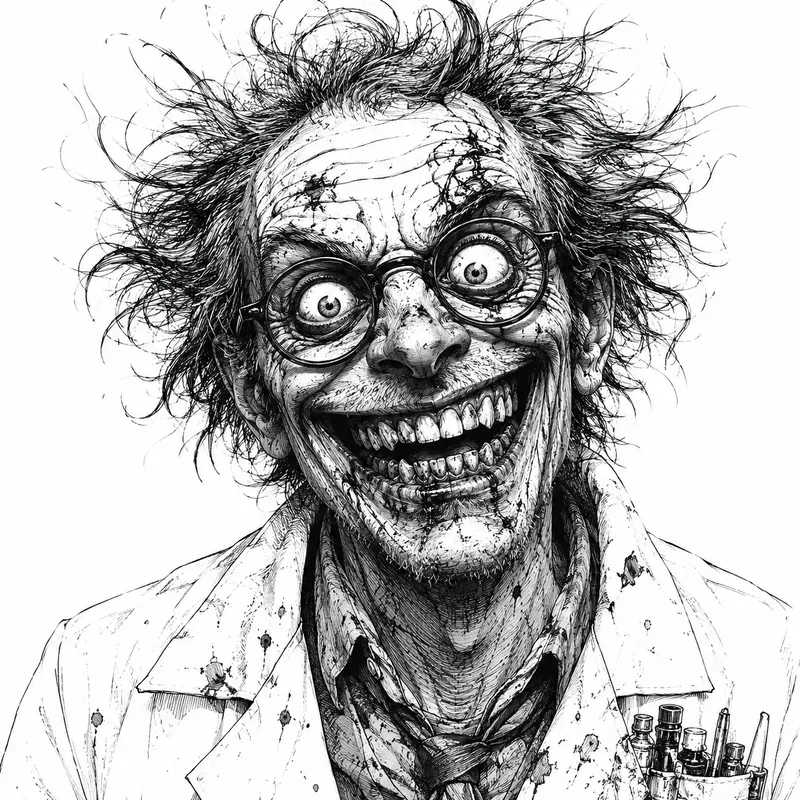 Grimy Cartoon Portrait Generator