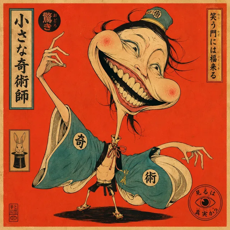 Surreal Yokai Vintage Posters