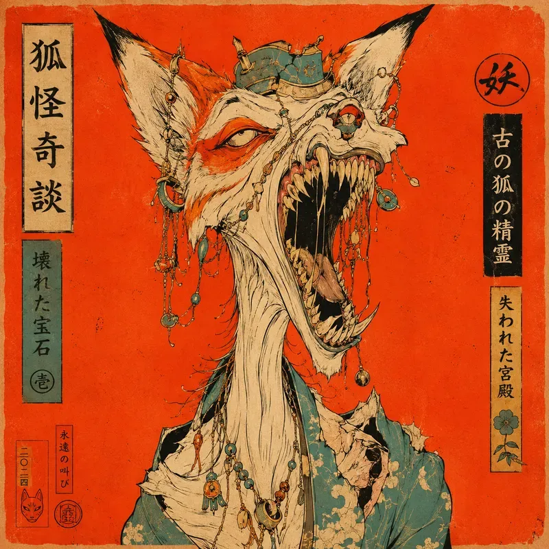 Surreal Yokai Vintage Posters
