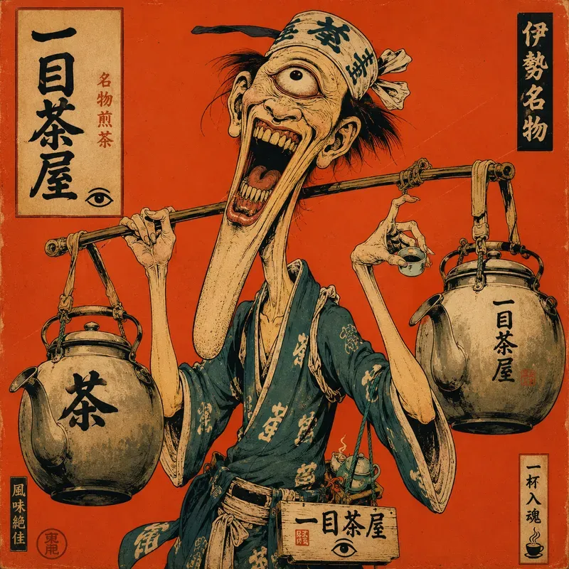 Surreal Yokai Vintage Posters