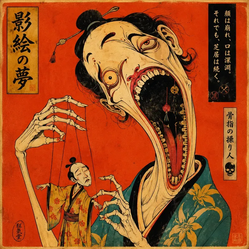 Surreal Yokai Vintage Posters