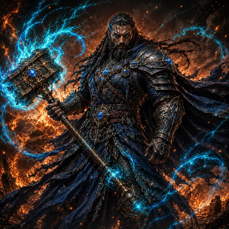 Elemental Fire Warriors