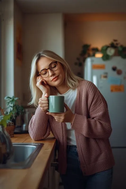 Realistic Kitchen Morning Coffee Photos
