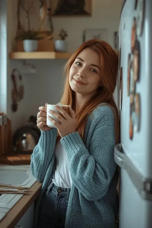 Realistic Kitchen Morning Coffee Photos