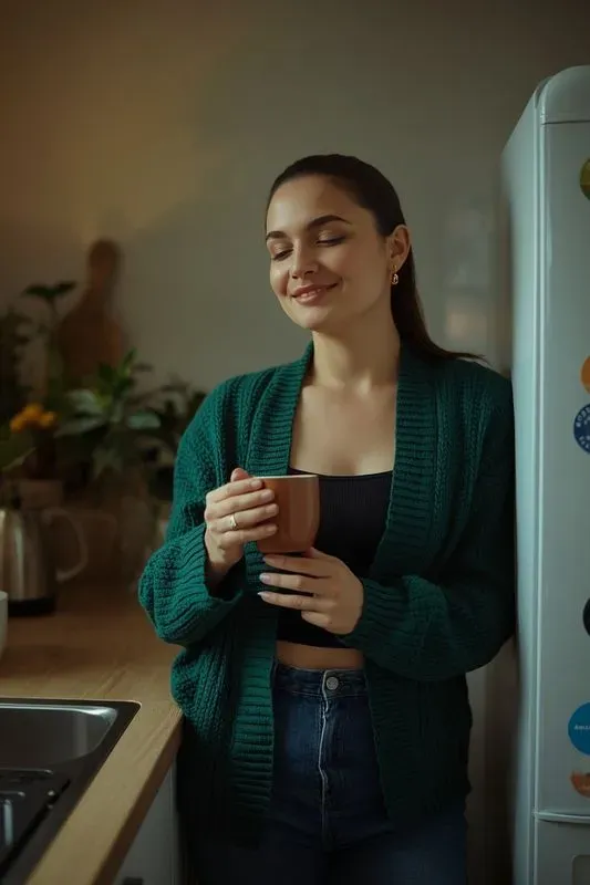 Realistic Kitchen Morning Coffee Photos