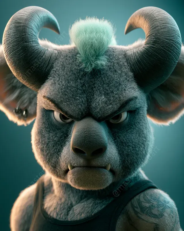 3D Mascot Characters For Merch