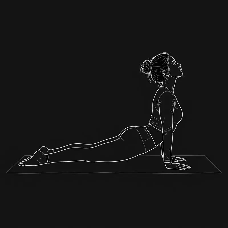 Minimalist Yoga Illustrations
