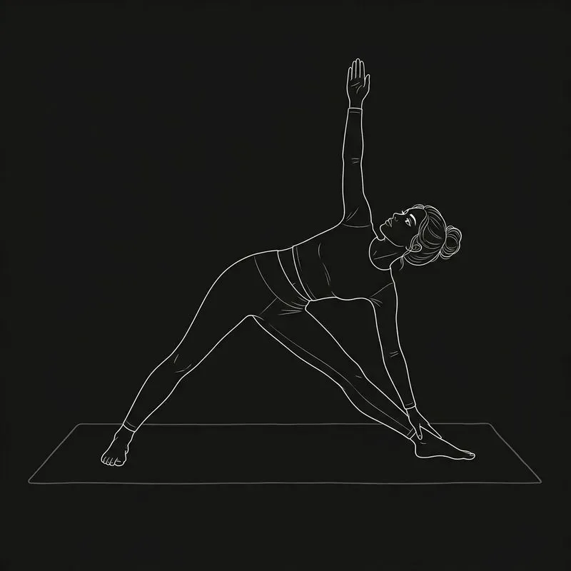 Minimalist Yoga Illustrations