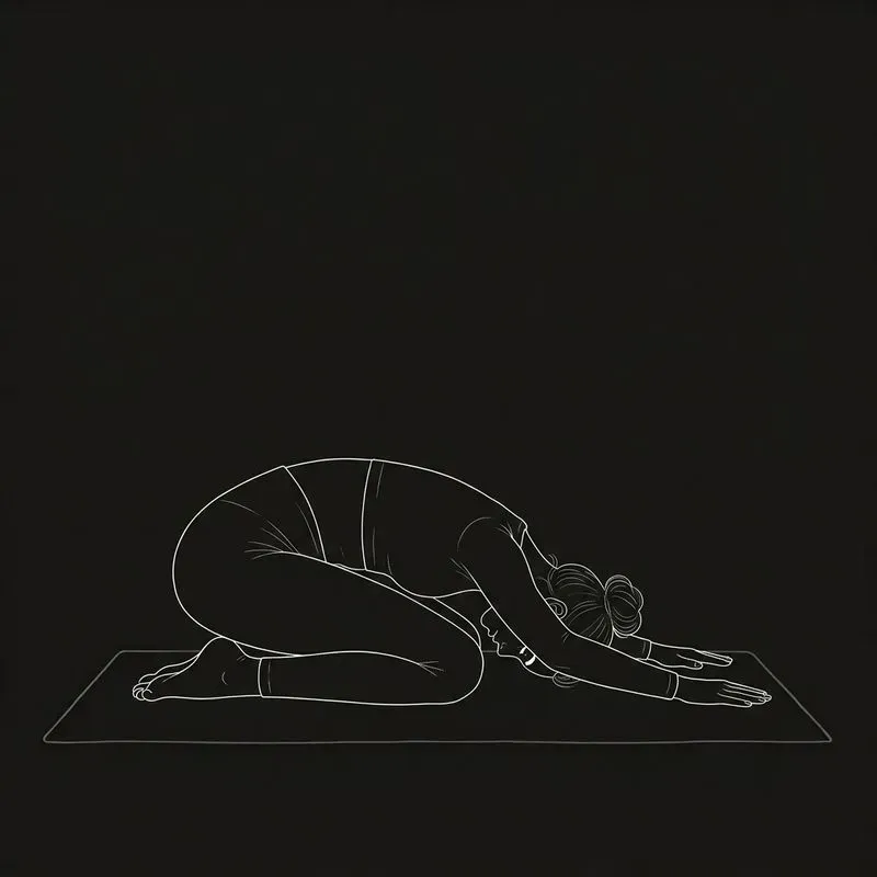 Minimalist Yoga Illustrations