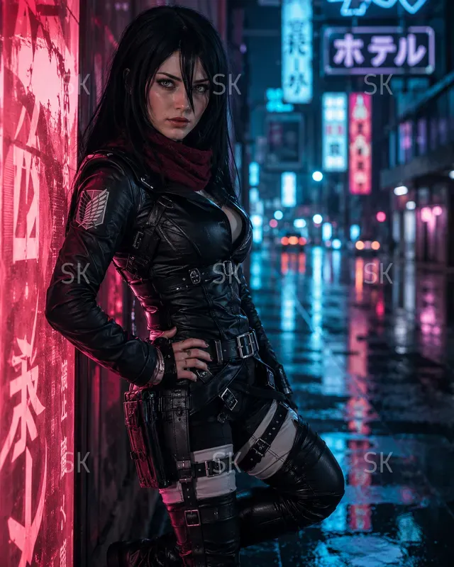 Cinematic Anime Cosplayer Portraits