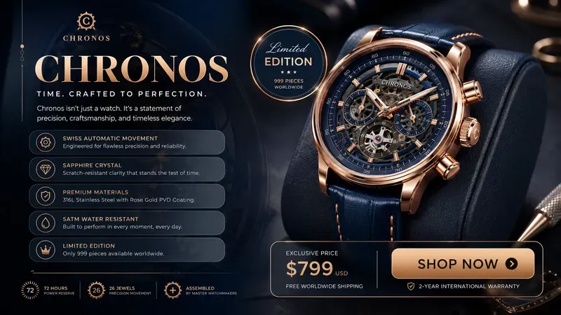 Modern Ecommerce Web Landing Page UIs