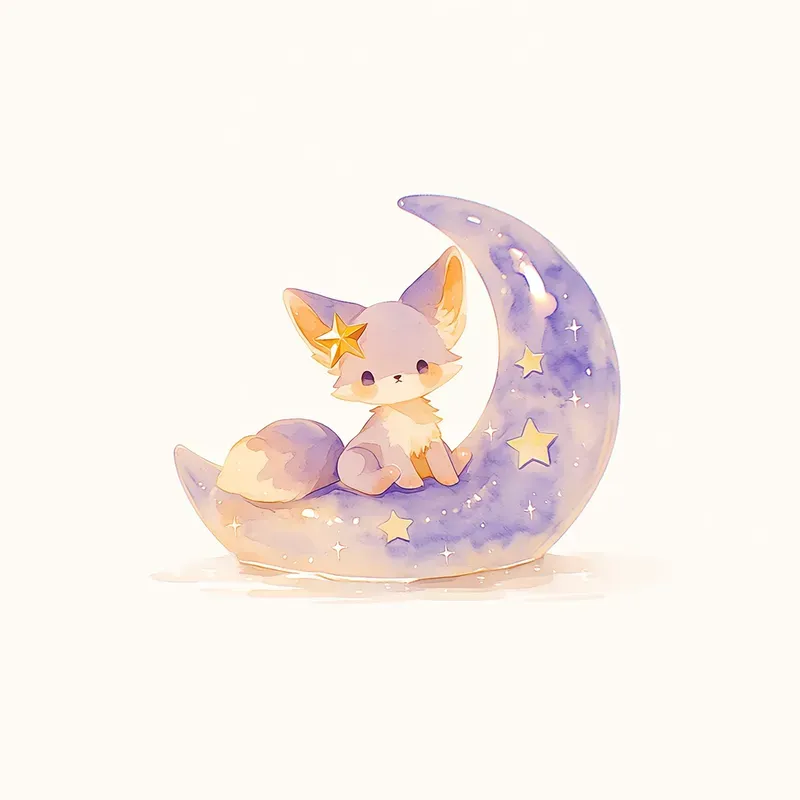 Cute Watercolor Summer Clipart Generator