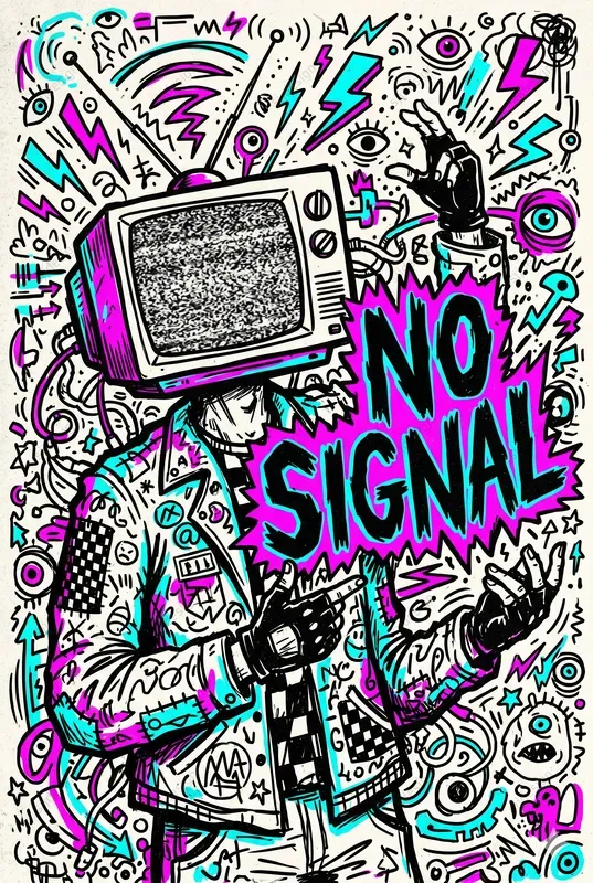 Absurdist Doodle Bomb Poster Kits