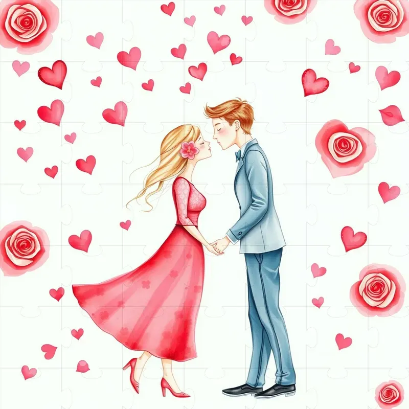 Valentines Day Couples Holding Hands