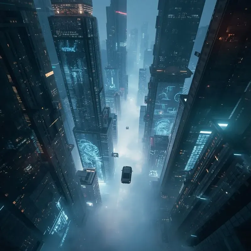 Futuristic City Photography