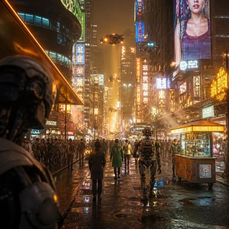 Futuristic City Photography