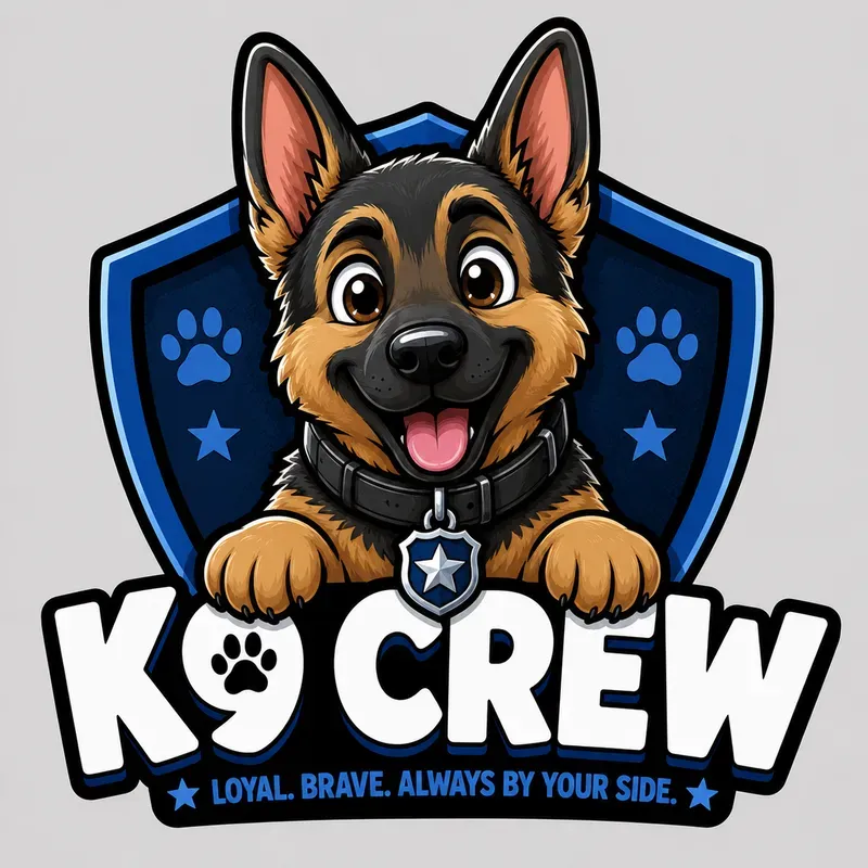 Cute Cartoon Dog Mascot Logo Bundles