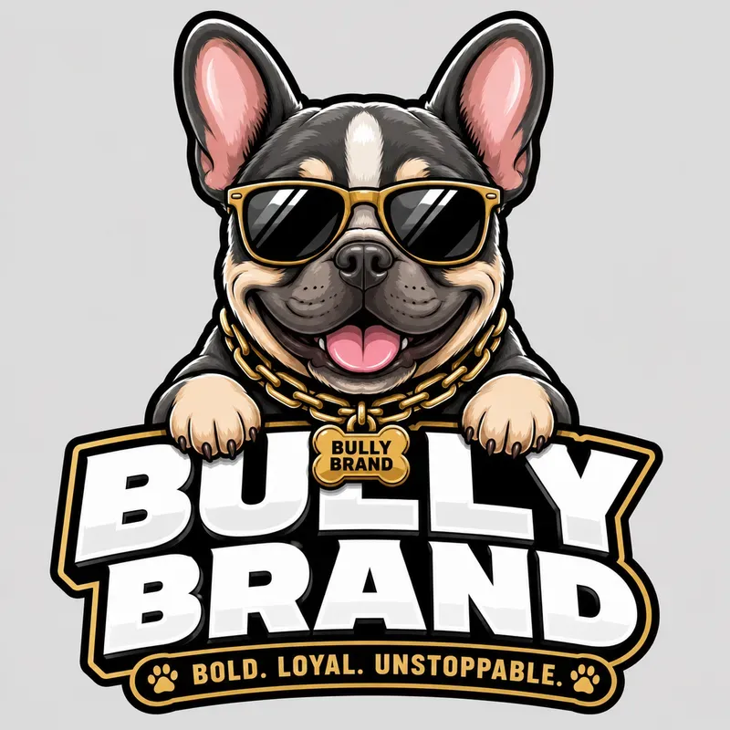 Cute Cartoon Dog Mascot Logo Bundles