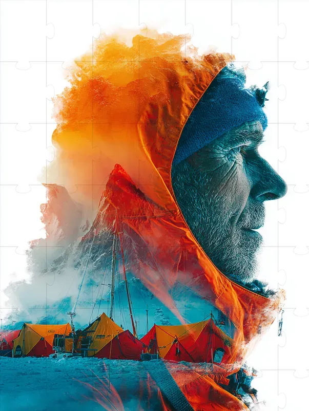 Double Exposures In Vibrant Colors