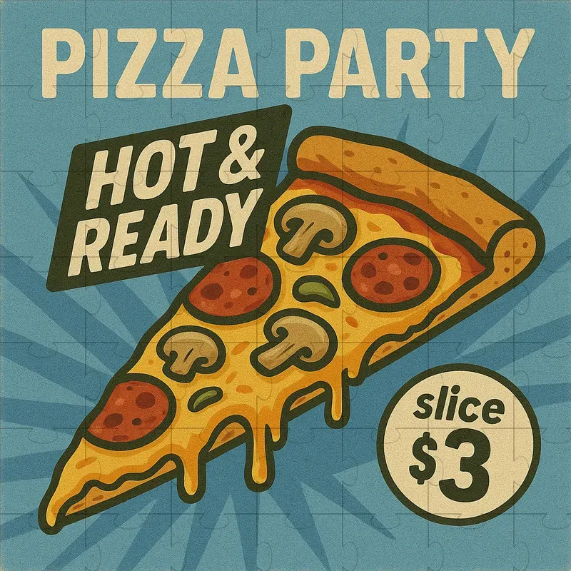 Retro Food Deal Posters