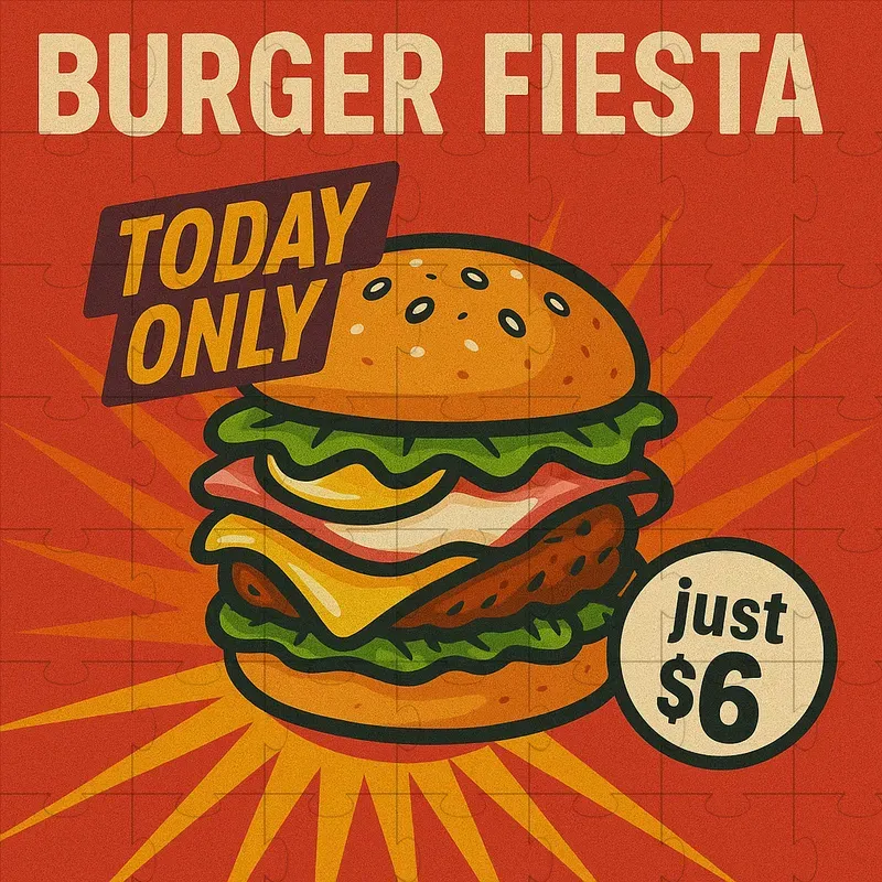 Retro Food Deal Posters