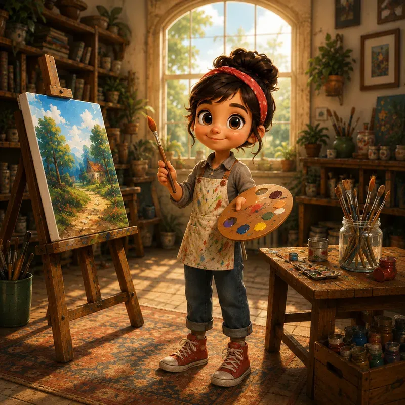 Cute 3D Cartoon Character Generator Pro