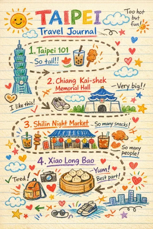 Crayon Travel Journal Maps