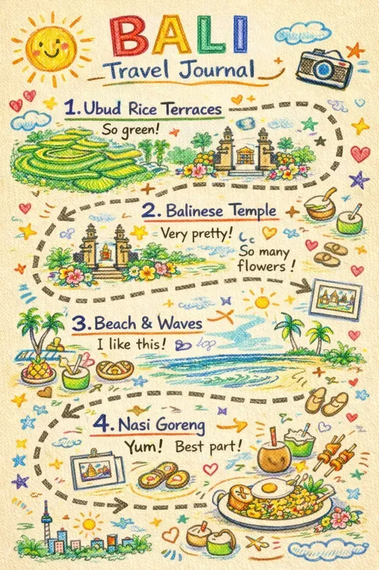 Crayon Travel Journal Maps