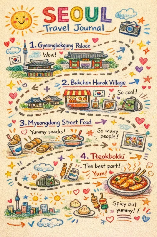 Crayon Travel Journal Maps