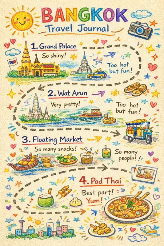 Crayon Travel Journal Maps