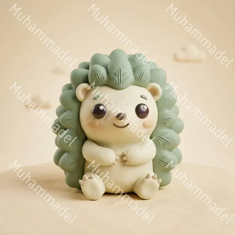 Cute 3D Clay Character Creator