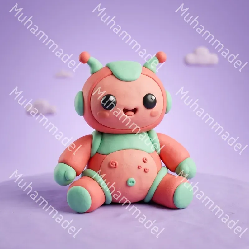 Cute 3D Clay Character Creator