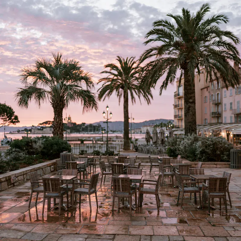 French Riviera Morning Photography