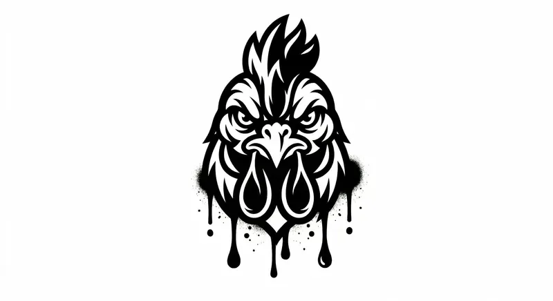Graffiti Style Animal Face Logos