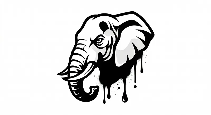 Graffiti Style Animal Face Logos